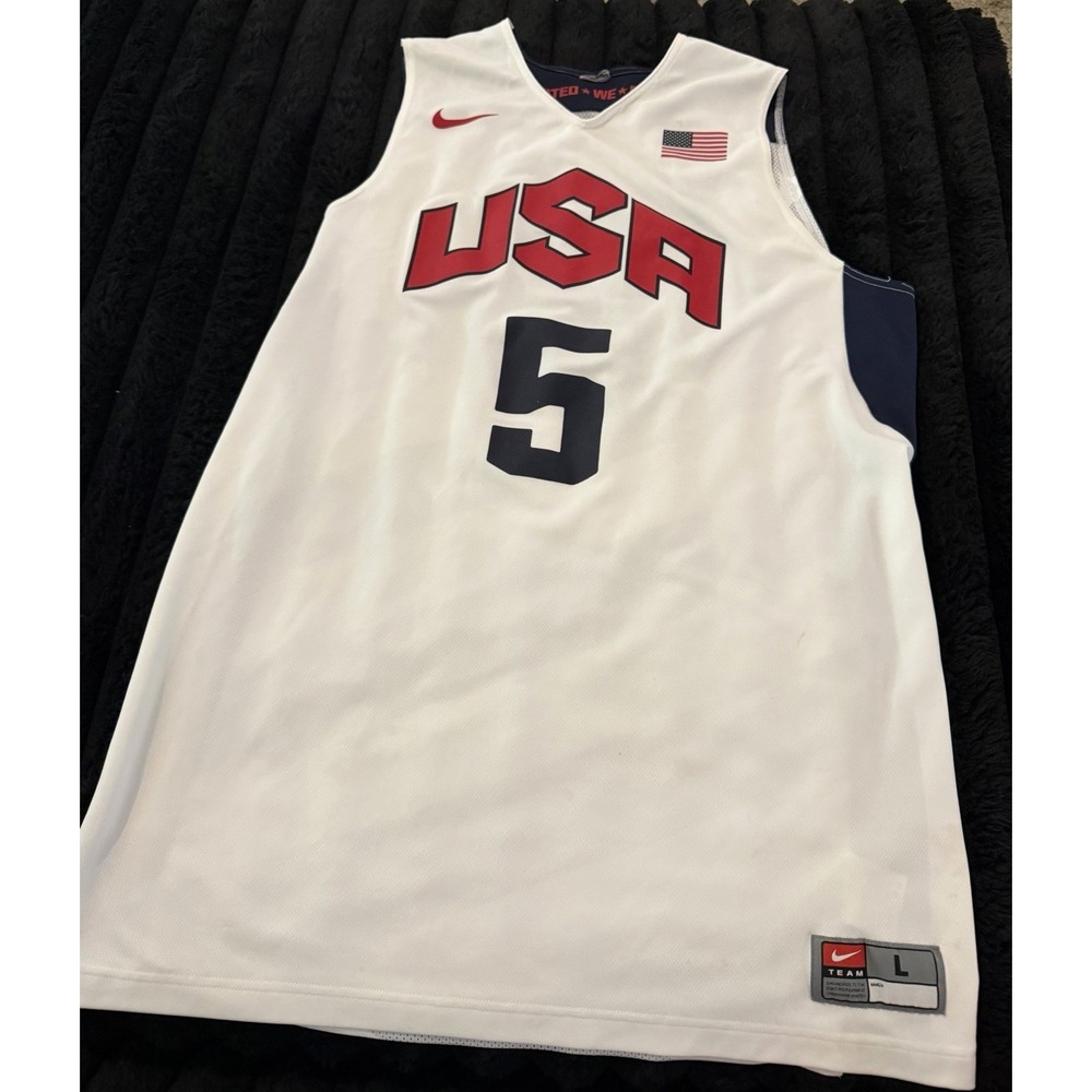 Authentic Nike Kevin Durant #5 Team USA London 2012 Olympics Jersey Large